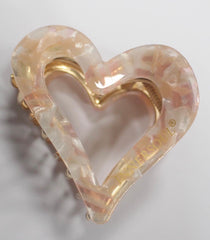 Apricot Pearl Claw Clip <br/> Cleanse•Embrace•Evolution